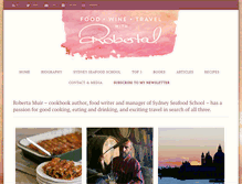 Tablet Screenshot of food-wine-travel.com